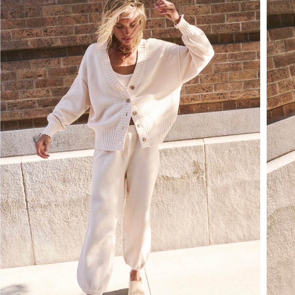 Free People Hailee Cardi set